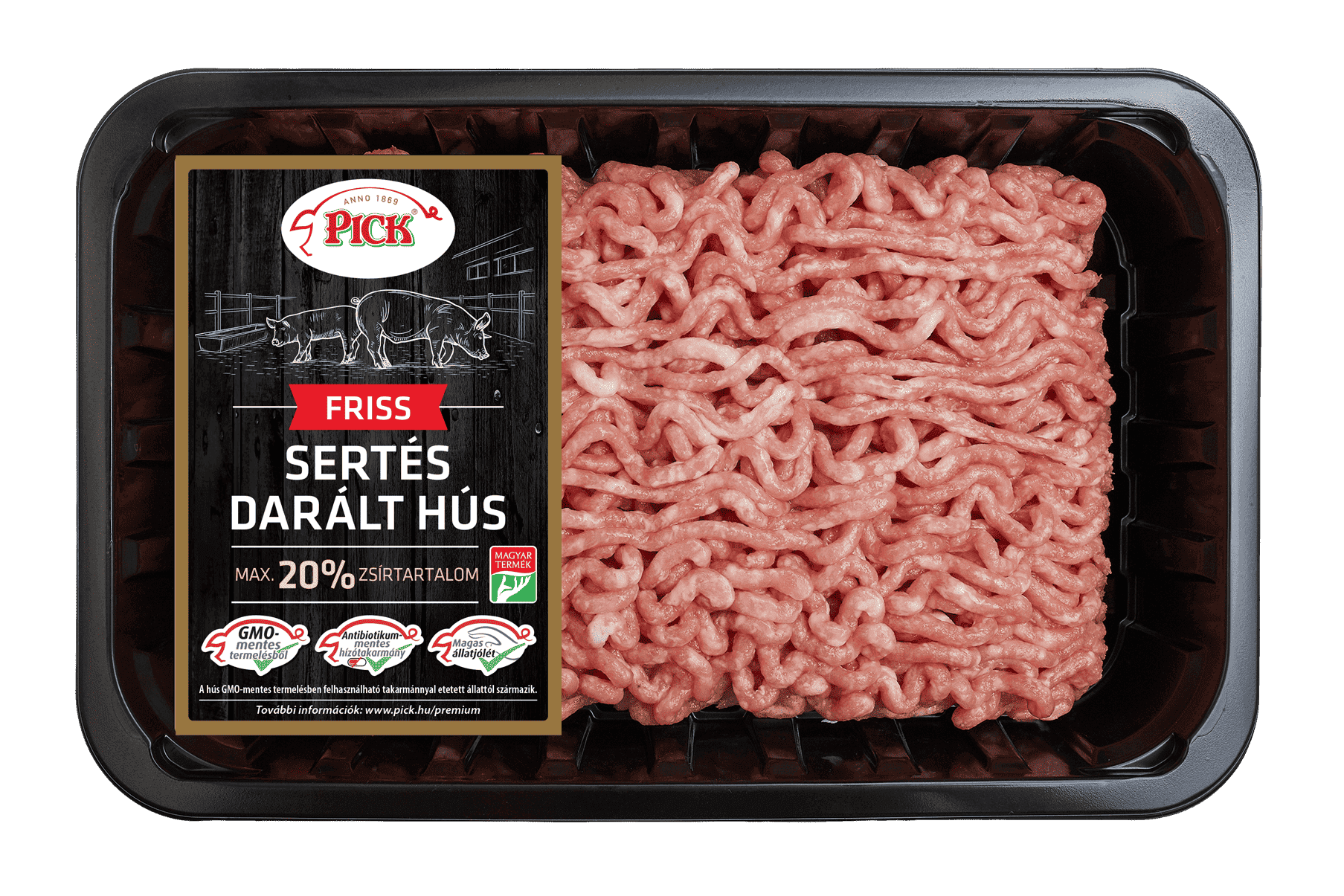 Sertés darálthús 20%