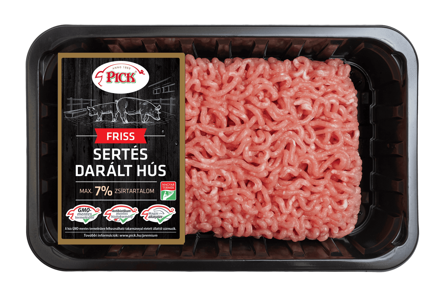 Sertés darálthús 7%