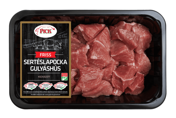 PICK Prémium sertéslapocka gulyáshús